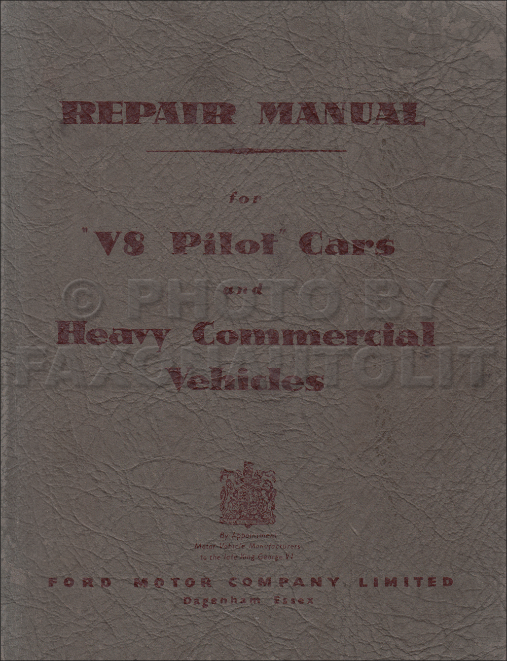 1947 Ford Wireing Manual