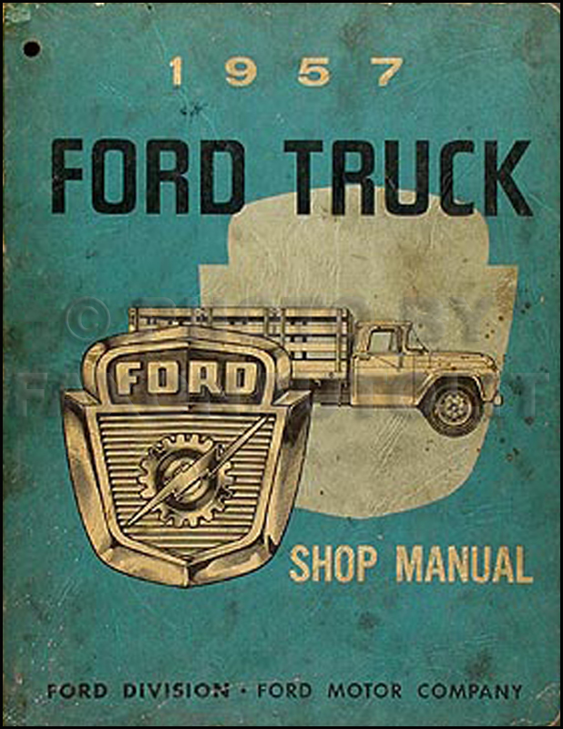 1956-1957 Fordomatic Transmission Repair Shop Manual Reprint