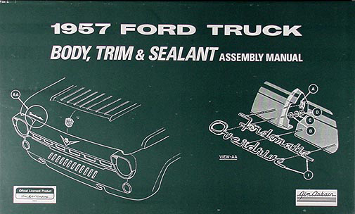 1957-1967 Ford Truck Parts Book On CD-ROM