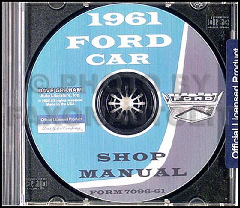 1961 Ford galaxie owners manual #6