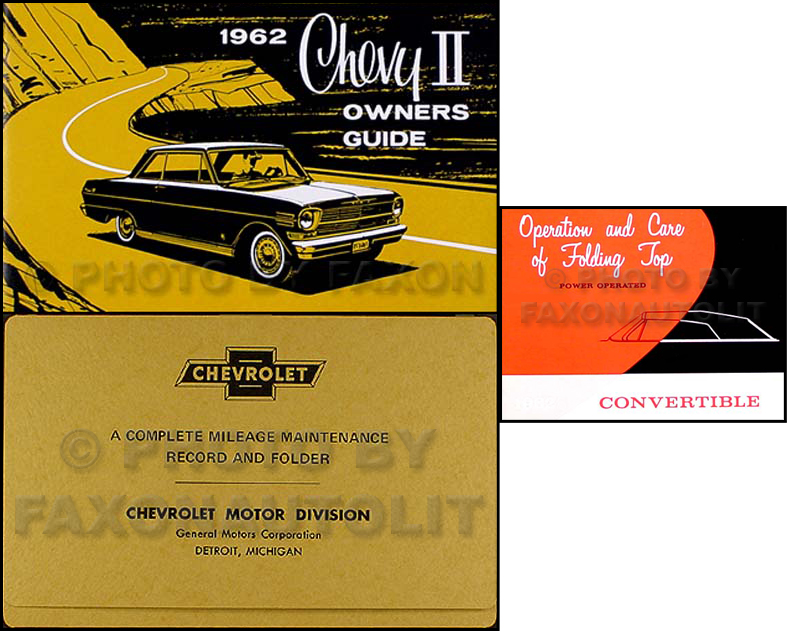 1962 Chevy Repaie Manual Download