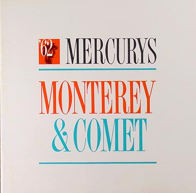 1962-1963 Mercury Comet Repair Shop Manual Original Supplement wiring diagram 1963 ford falcon sprint 