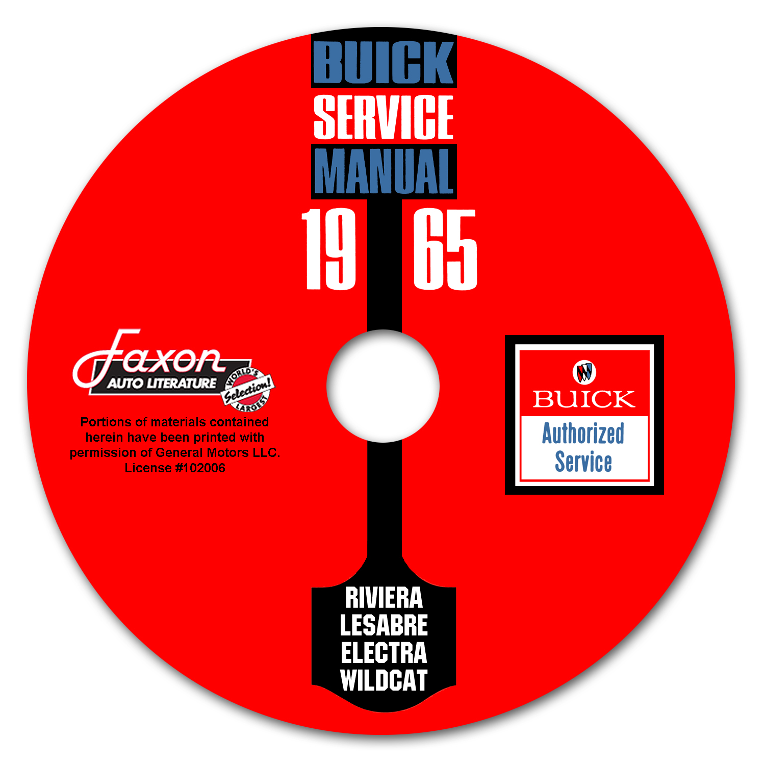 1965 Buick CD-ROM Shop Manual, all models