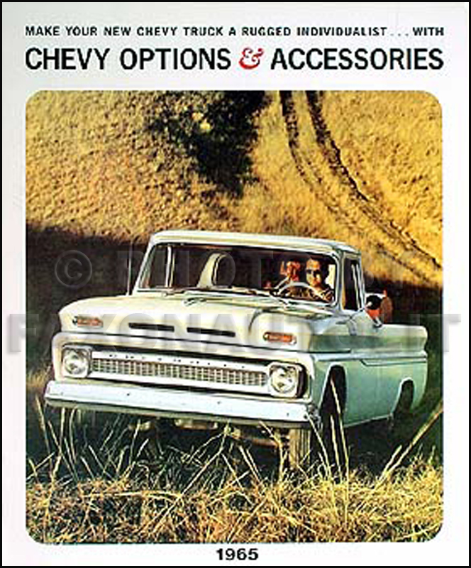 1965 Chevy Pickup  U0026 Truck Repair Shop Manual Original