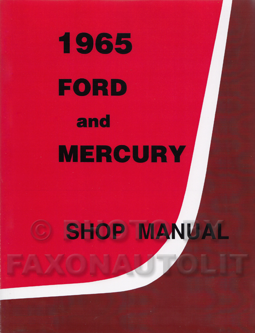1965 Ford galaxie service manual #5