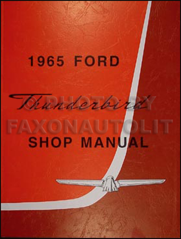 1965 ford thunderbird wiring