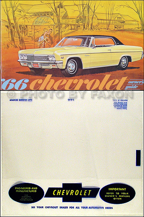 1960 Chevy Owners Manual Package El Camino Impala Bel Air Biscayne Car Chevrolet