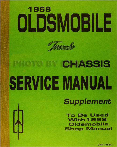 1968 Oldsmobile Cd Repair Shop Manual  Body Manual  U0026 Parts