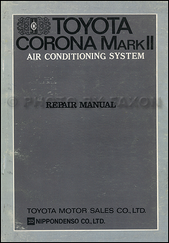 1968 toyota corona owner's manual #5