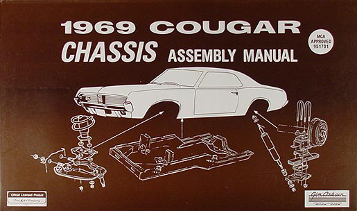 1969 Ford Mustang and Mercury Cougar Wiring Diagram Original