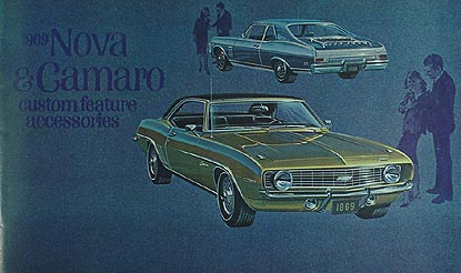 1967-1969 Camaro RS Gauge & Headlight Wiring Diagram Manual Reprint