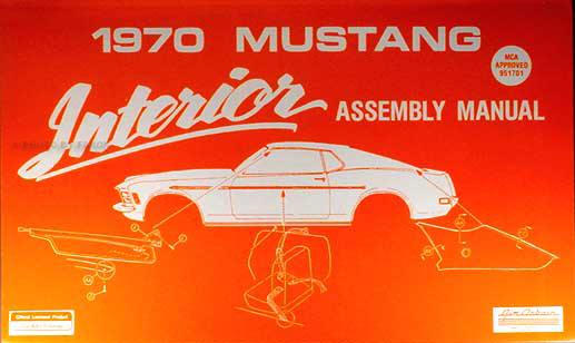 1970 Ford Mustang Sheet Metal Weld  U0026 Sealant Reprint