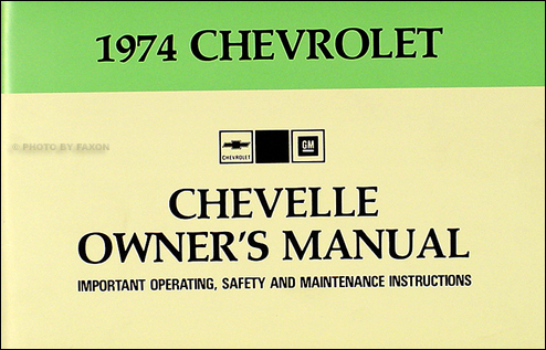 1974 Chevelle Wiring Diagram Book Monte Carlo Malibu El Camino Laguna