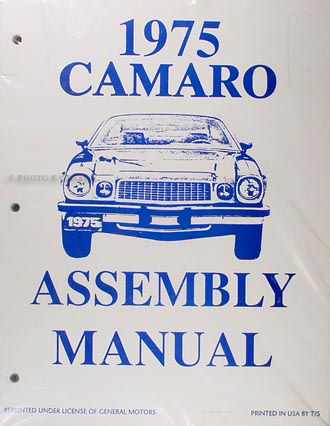 1974-1975 Chevy CD-ROM Shop, Overhaul and Body Manuals