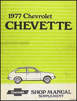 1977 Chevy Chevette Foldout Wiring Diagrams