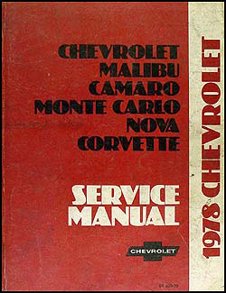 1978 Chevy El Camino GMC Caballero Wiring Diagram Original