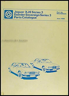 Jaguar XJ6, XJ12 & Daimler Originality Guide