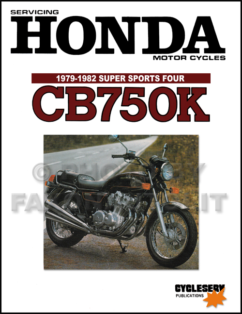 1981 Honda cb750 repair manual #5