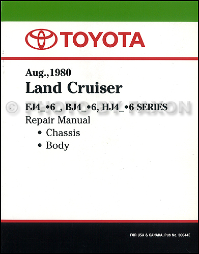 1983 toyota land cruiser repair manual #7