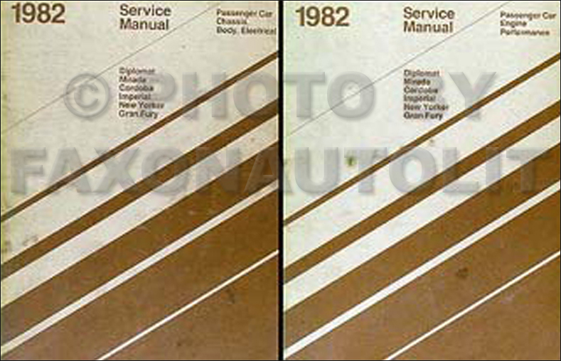 1990 Chrysler imperial service manual #2