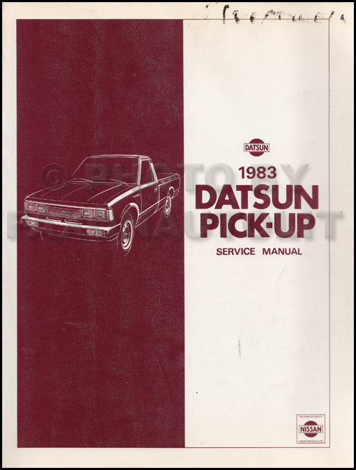 1983 Nissan truck manual #5