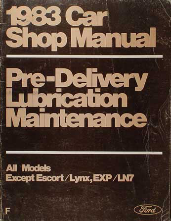 1983 Ford Crown Victoria and Mercury Grand Marquis Foldout Wiring Diagram