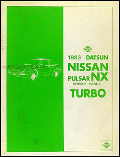 1983 Nissan pulsar manual #6