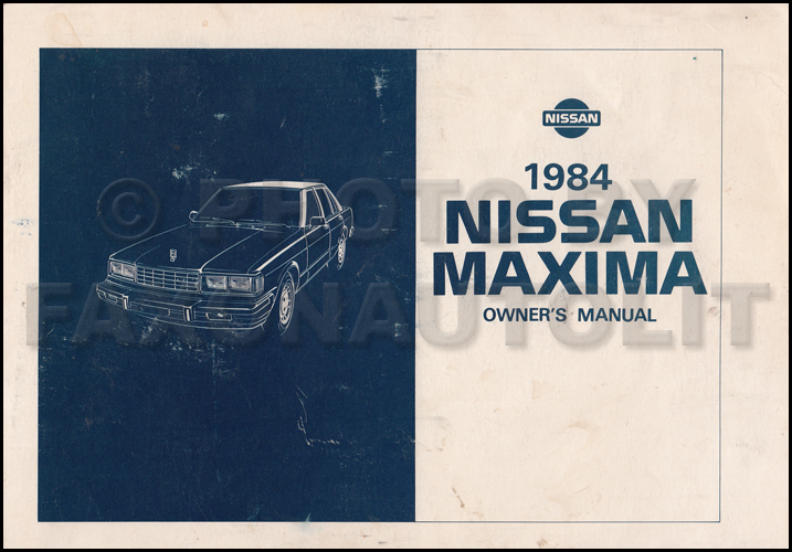 2005 Nissan maxima user guide