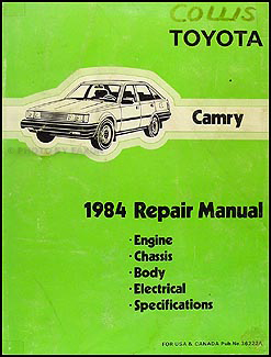 1984 toyota camry wiring diagram #7