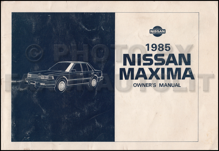 1985 Nissan maxima repair #8