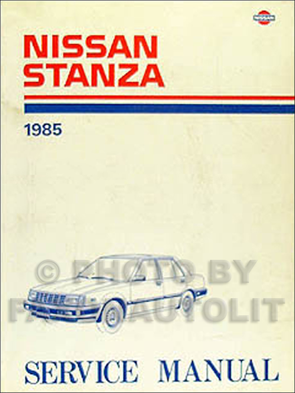 1985 Nissan service manual #8