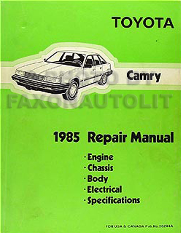 1985 toyota tercel shop service repair manual book #2