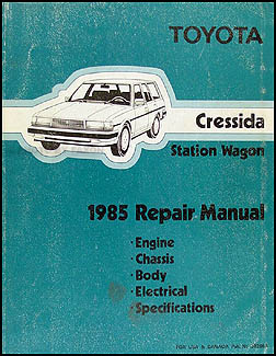 1985 Toyota cressida repair manual