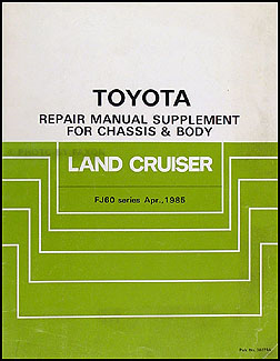 Toyota repair manuals