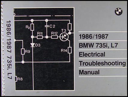 1986 Bmw 735i owners manual #1