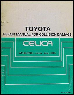 1988 Toyota Celica Wiring Diagram Manual Factory Reprint