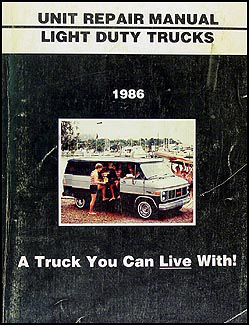 1986 GMC S-15 Pickup & Jimmy Repair Shop Manual Original