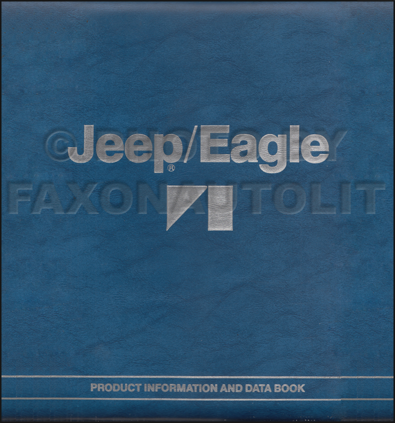 1984-1988 Jeep Grand Wagoneer and Truck Body Manual Original--M.R.256