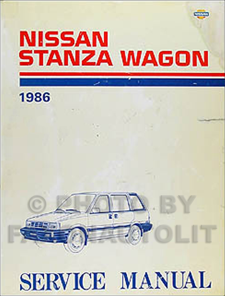 1986 Nissan stanza manual #2