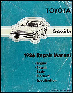 1986 Toyota Air Conditioning Fundamentals and Repairs Training Manual