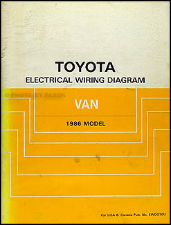 1986 toyota van factory service manual #6