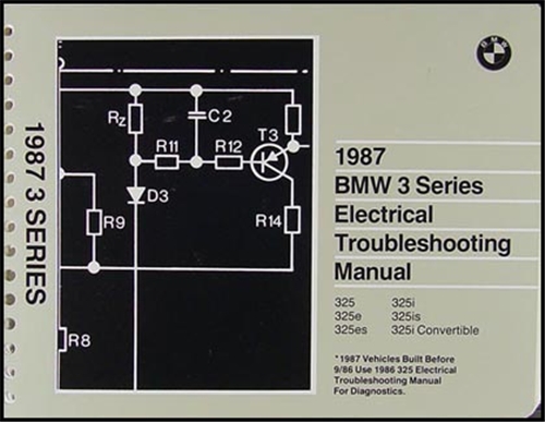 1987 Bmw 3 series manual #3