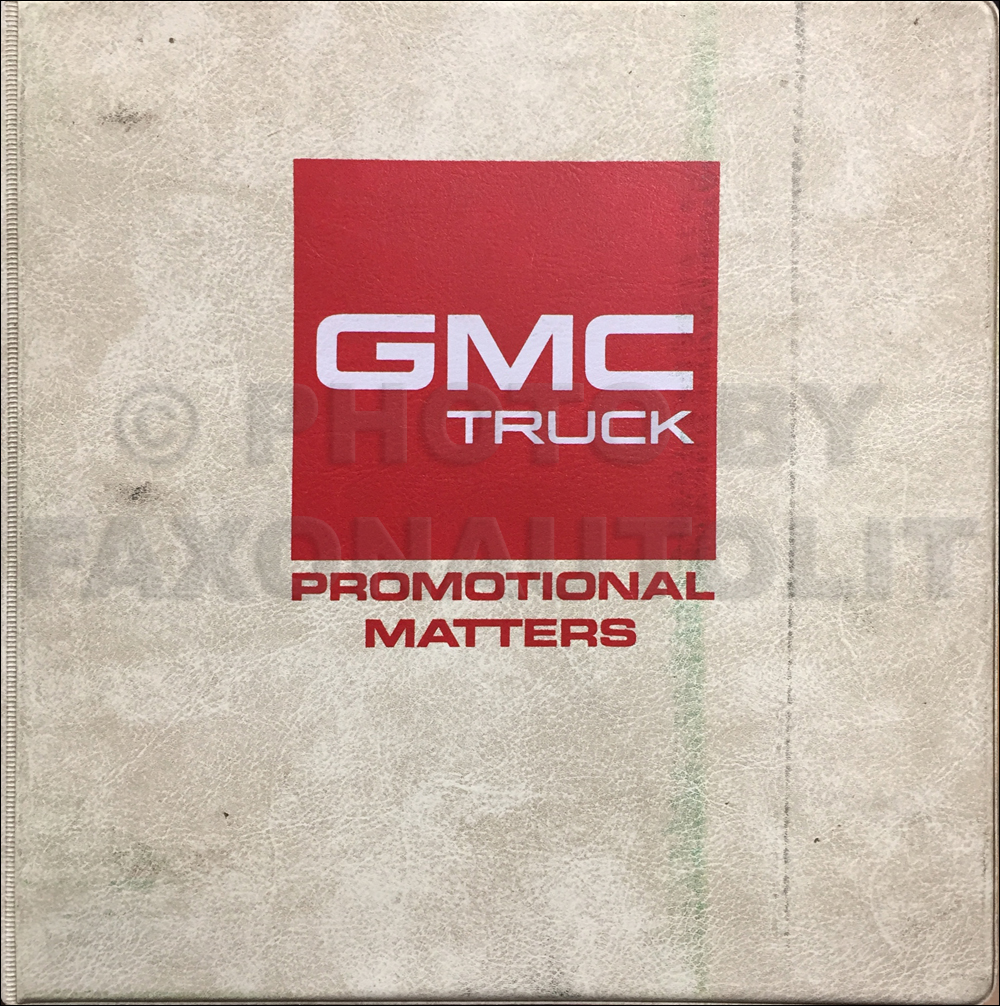 1988 GMC Sierra Dealer Launch Album Original. 1966 Cadillac Body Repair  Manual Reprint