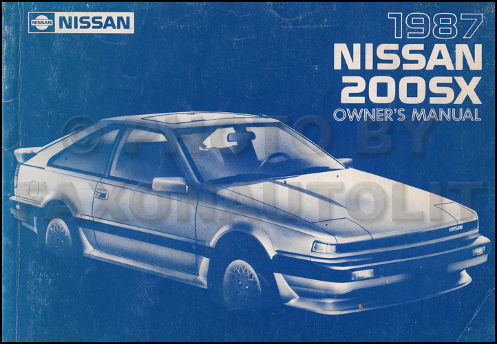 1987 Nissan 200sx service manual #8