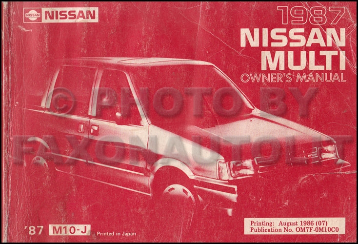 1993 owners maxima manual nissan