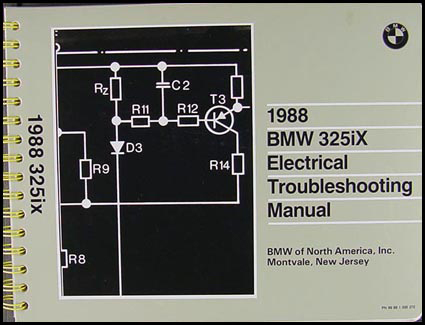 1988 Bmw 325ix owners manual #6