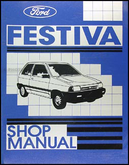 1998 Ford festiva service manual #1
