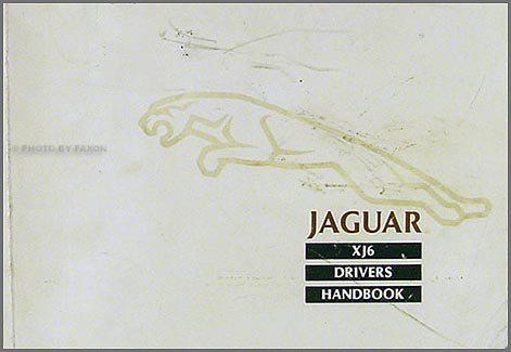 1986-1994 Jaguar XJ6 Do-It-Yourself Repair Shop Manual