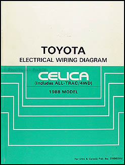 1988 toyota celica wiring diagram #2