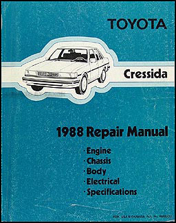 1988 Toyota cressida service manual